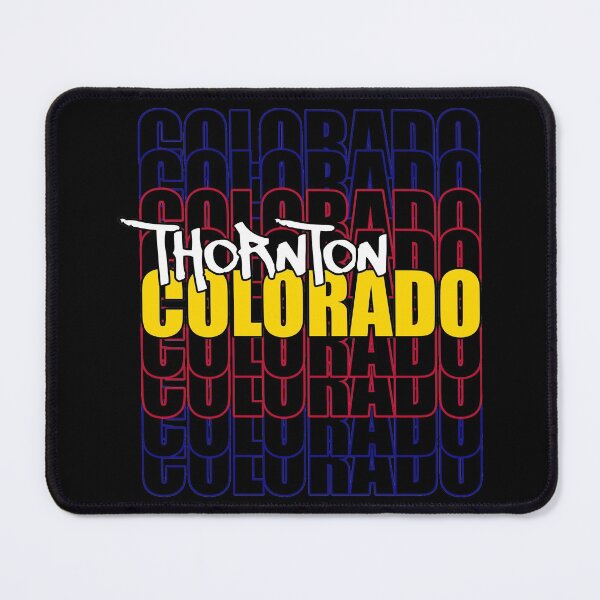 Item preview, Thornton Colorado State Flag Typography designed and sold by that5280lady.