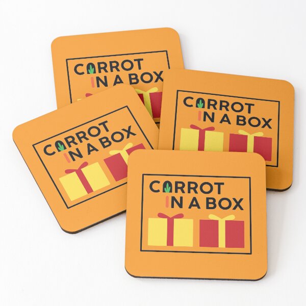 Item preview, Carrot in a Box - Dark designed and sold by thedustyshelves.