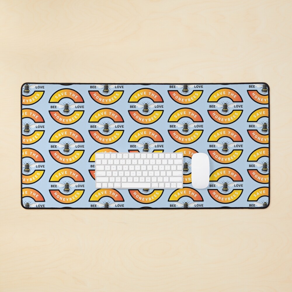 Item preview, Desk Mat designed and sold by Wildharegrafix.