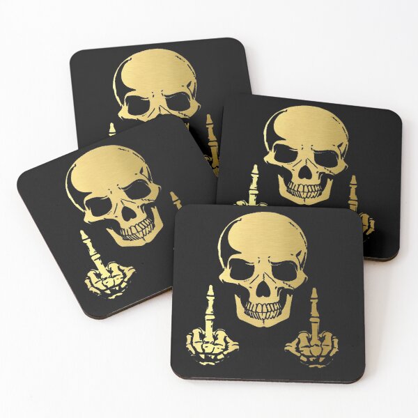 Item preview,  Metallic Funny Skull designed and sold by freeArt10.