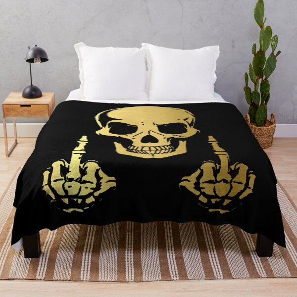 Item preview, Metallic Funny Skull designed and sold by freeArt10.