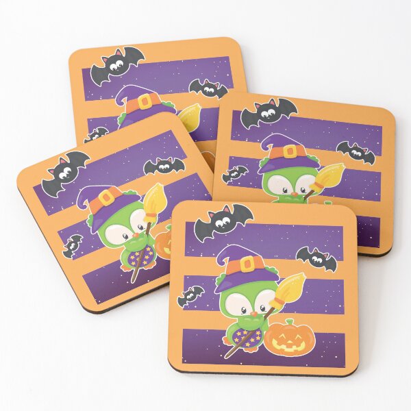 Item preview, Happy owl-oween witch owl designed and sold by Kidzz.
