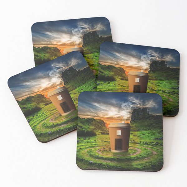 Item preview, a coffee cup house art designed and sold by Ukiyo Sumi.