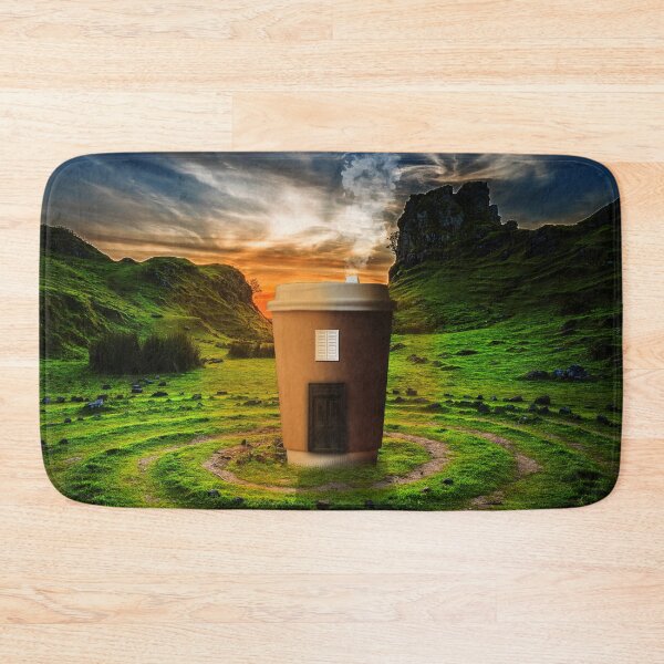 Item preview, a coffee cup house art designed and sold by Ukiyo Sumi.