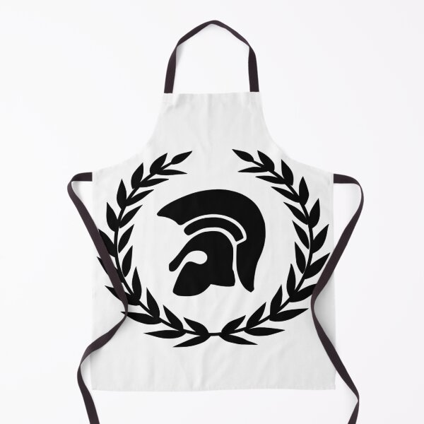 Item preview, Warrior Helmet and Laurel Wreath - Black designed and sold by Coczzi.