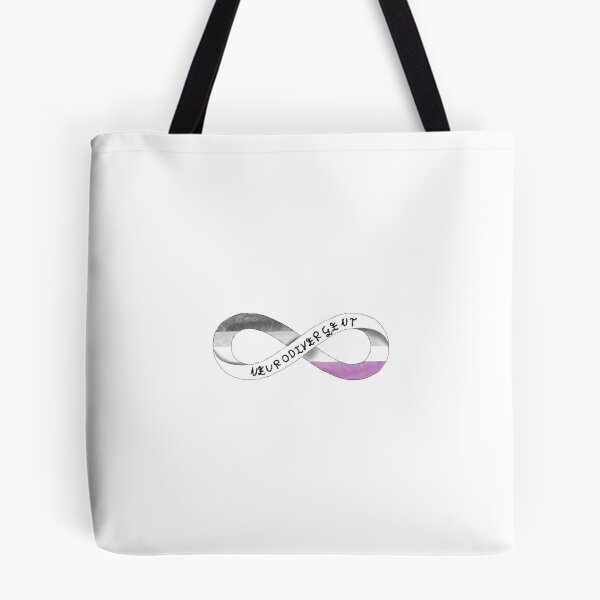 Item preview, Neurodivergent Infinity Sign AsexualPride Design designed and sold by UpInFlamesWrite.