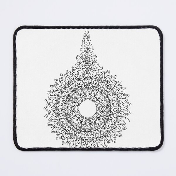 Item preview, Jai Yen | Japanese & Thai Motif Mandala designed and sold by simmyghatt.