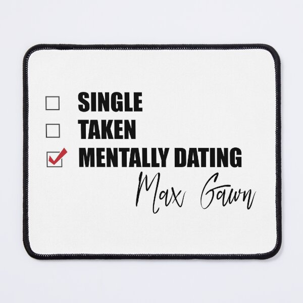 Item preview, Mentally Dating Max Gawn designed and sold by Bend-The-Trendd.