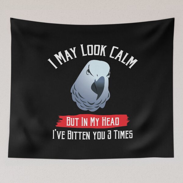 Item preview,  African Grey Parrot  Lover and Pet Birds Parrots  designed and sold by Rzelemenz.