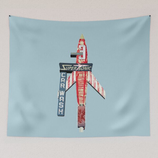 Item preview, Supersonic Car Wash designed and sold by PatArtByKevin.