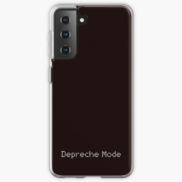Depreche-Modus Punkte Weiß Samsung Galaxy Flexible Hülle