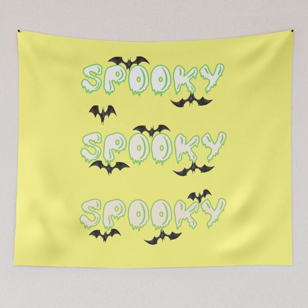 Item preview, Three Time Spooky Green With Creepy Bats - Halloween designed and sold by TeesFashion.