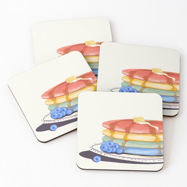 Item preview, Rainbow Pancakes Wall Art designed and sold by DalissaNieves.