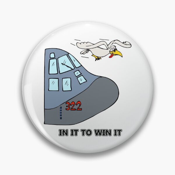 Item preview, IN IT TO WIN IT  BIRD RACING JET designed and sold by janraydesigns.