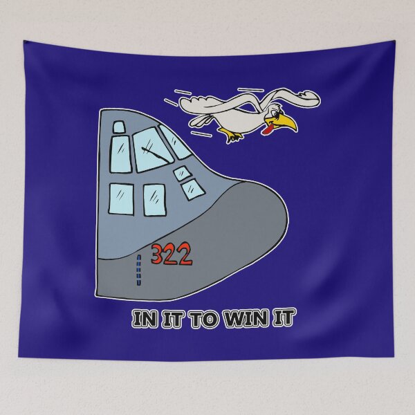 Item preview, IN IT TO WIN IT  BIRD RACING JET designed and sold by janraydesigns.