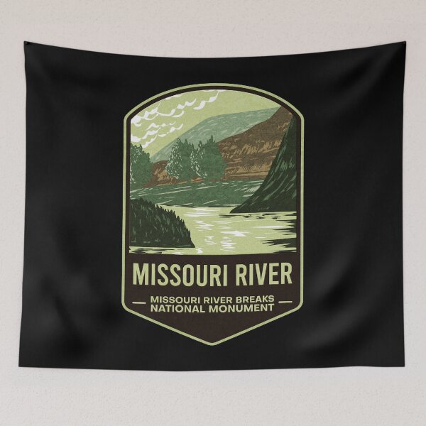 Item preview, Missouri River Breaks National Monument designed and sold by JordanHolmes.