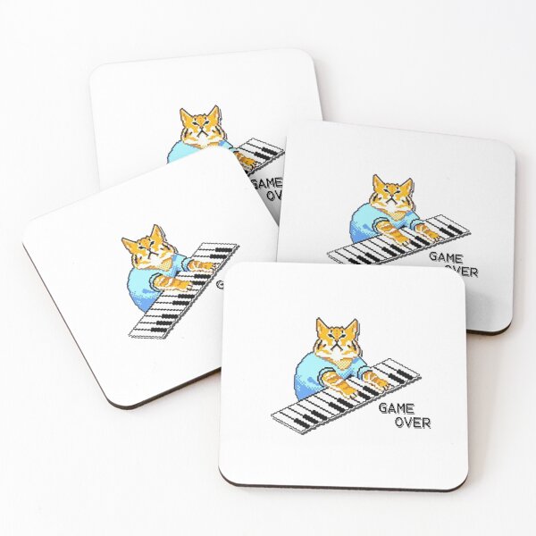 Item preview, IT Crowd roy's tshirt piano cat design available on a wide range of clothing, stationery and giftware. designed and sold by The Big Gift Shop.