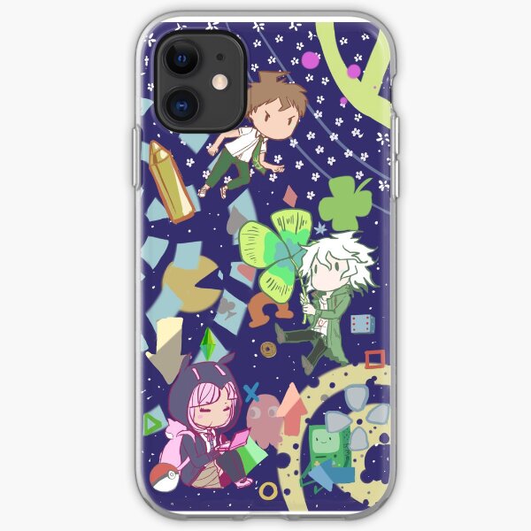 Dangan ronpa chibi phone case iPhone Soft Case