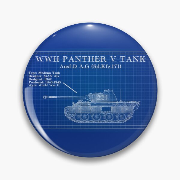 Artikelvorschau, Blaupausen deutscher Panzer 2. Weltkrieg entworfen und verkauft von Blok45.