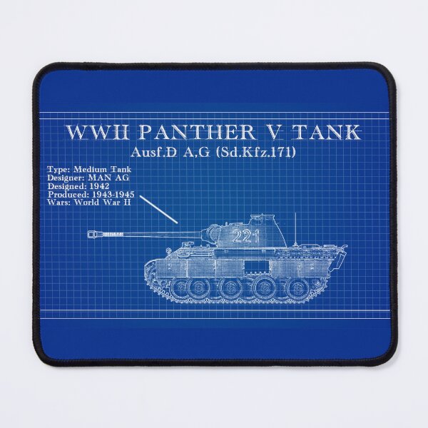 Item preview, Blueprints German Tank World War 2 designed and sold by Blok45.