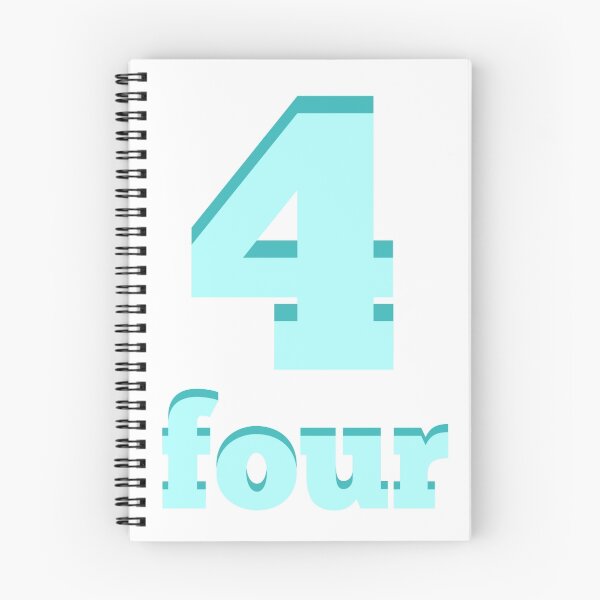 Item preview, Baby learns English - number four blue designed and sold by jshek8188.