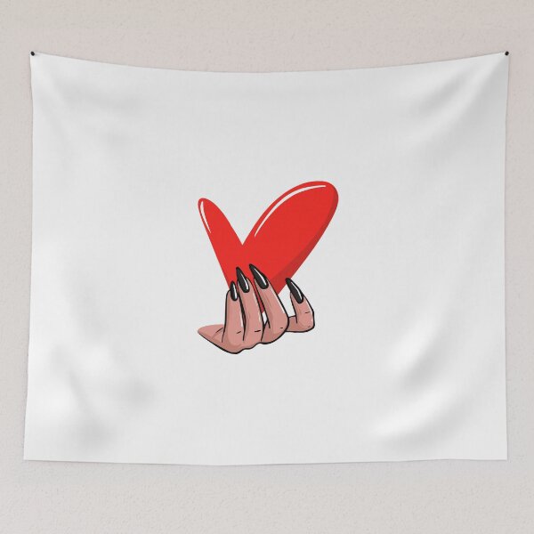 Item preview, Love manicure long nails women hand designed and sold by Milatoo.