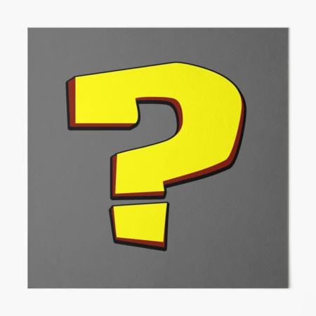 Question Mark? Are you a Joker? Or Beyond Understanding?