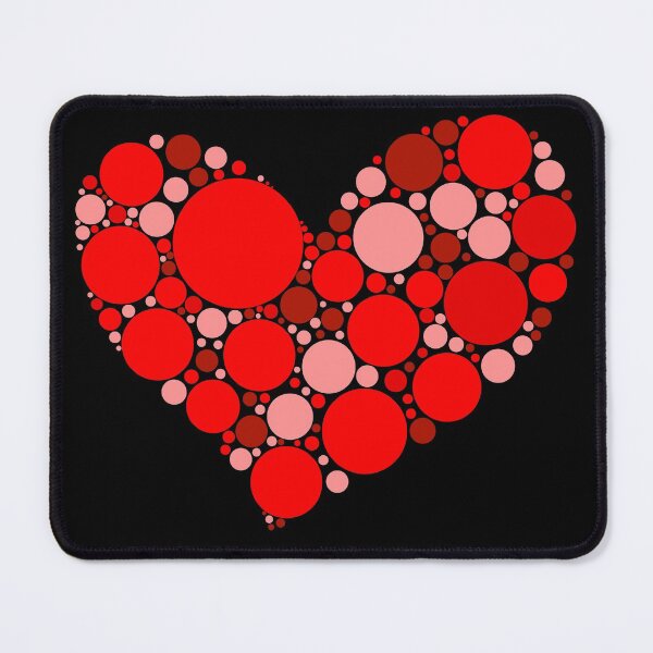 Item preview, Red Polka Dot Heart - The International Dot Day - Big Red Polka Dot Heart designed and sold by Usoubmaster.