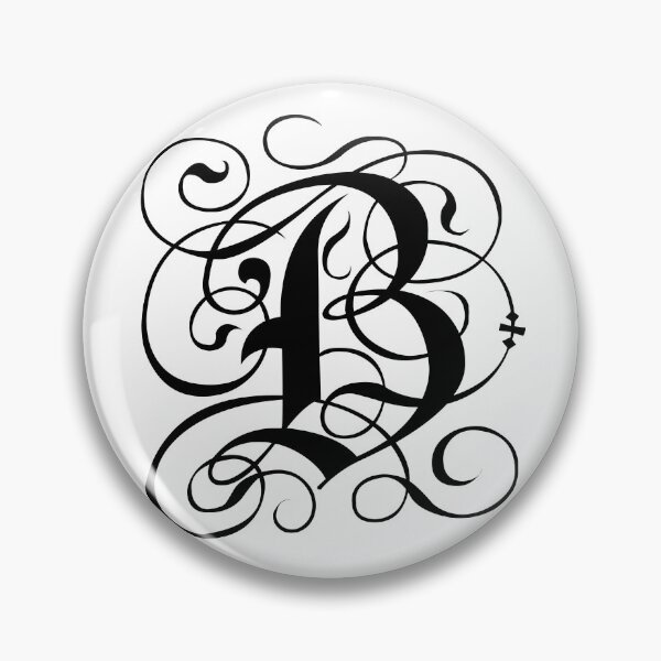 Item preview, ORNAMENTAL MEDIEVAL GOTHIC LETTER B designed and sold by Gothic-letters.