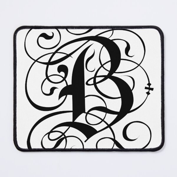 Item preview, ORNAMENTAL MEDIEVAL GOTHIC LETTER B designed and sold by Gothic-letters.