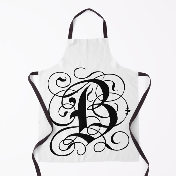 Item preview, ORNAMENTAL MEDIEVAL GOTHIC LETTER B designed and sold by Gothic-letters.