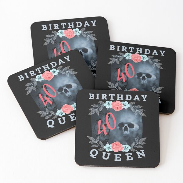 Item preview, Goth Babe Birthday Queen 40 Years Old designed and sold by sableandshadow.