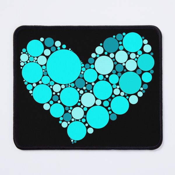 Item preview, Blue Polka Dot Heart - The International Dot Day - Big Blue Polka Dot Heart designed and sold by Usoubmaster.