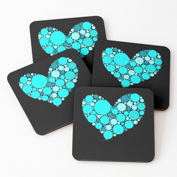 Item preview, Blue Polka Dot Heart - The International Dot Day - Big Blue Polka Dot Heart designed and sold by Usoubmaster.