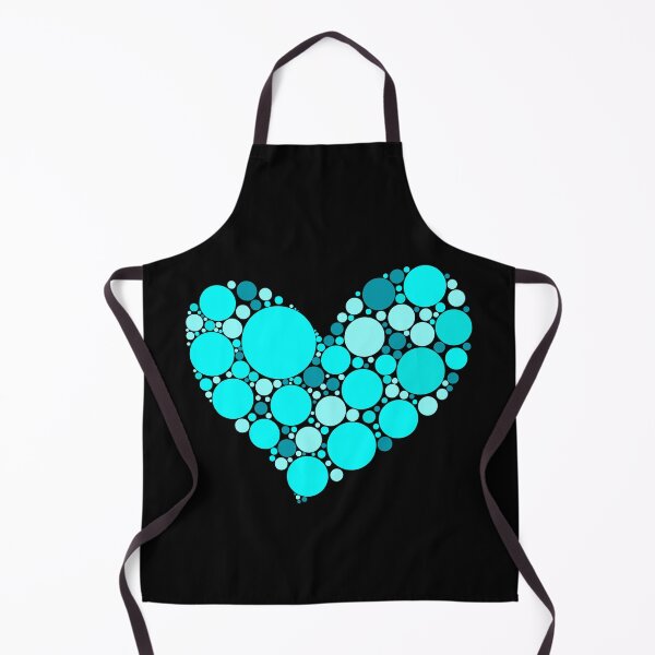 Item preview, Blue Polka Dot Heart - The International Dot Day - Big Blue Polka Dot Heart designed and sold by Usoubmaster.
