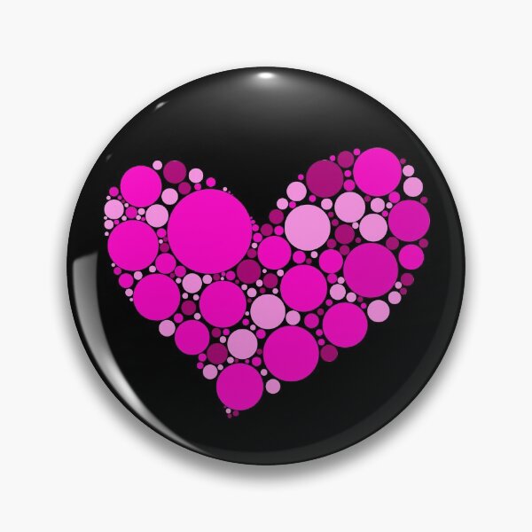 Item preview, Pink Polka Dot Heart - The International Dot Day - Big Pink Polka Dot Heart designed and sold by Usoubmaster.