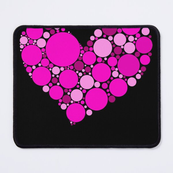 Item preview, Pink Polka Dot Heart - The International Dot Day - Big Pink Polka Dot Heart designed and sold by Usoubmaster.