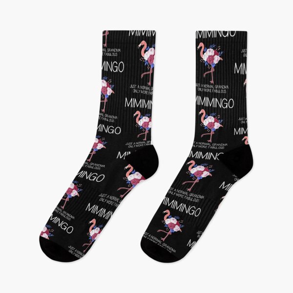 Item preview, Mimimingo Fabulous Grandma Flamingo Mimi Grandmother print designed and sold by jakehughes2015.