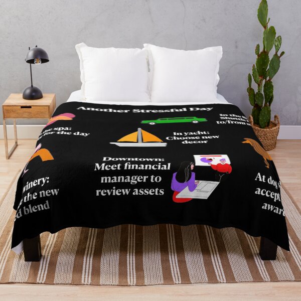 Item preview, A day in the life of a well-to-do busy person designed and sold by janraydesigns.