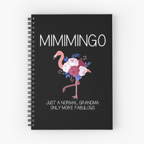 Item preview, Mimimingo Fabulous Grandma Flamingo Mimi Grandmother print designed and sold by jakehughes2015.