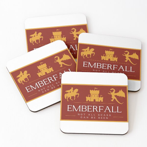 Item preview, welcome to emberfall, curse so dark and lonely designed and sold by travelbybook.