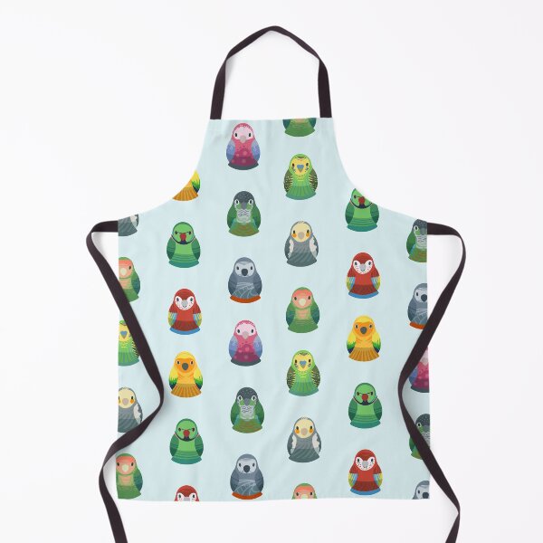Item preview, Parrot Nesting Doll Pattern designed and sold by KeesKiwi.