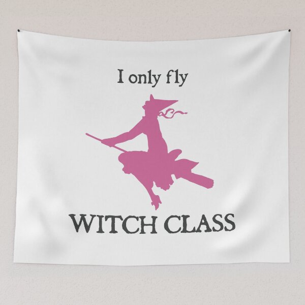 Item preview, I Only Fly Witch Class C designed and sold by Chadwik.