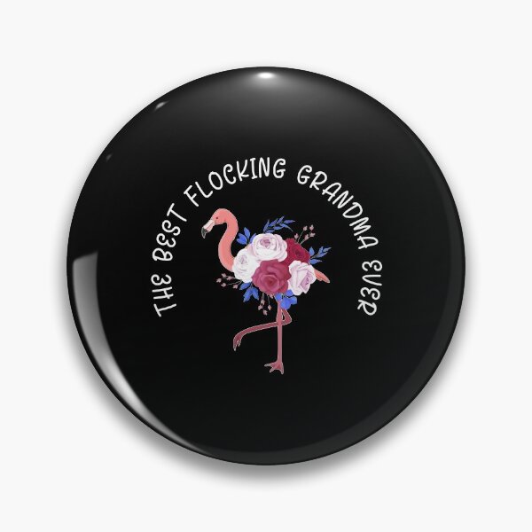 Item preview, Flocking Grandma Mimimingo Grandmother Mimi Flamingo design designed and sold by jakehughes2015.
