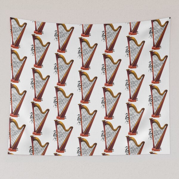 Item preview,  Funny Harp, Harp Heartbeat , Harp Player , Eat Sleep Harp designed and sold by so01.