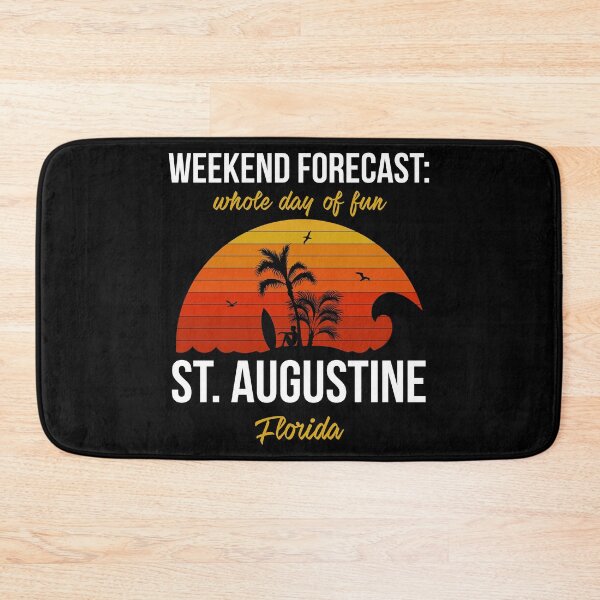 Item preview, Funny St. Augustine Florida Beach Vacation Weekend Forecast product designed and sold by jakehughes2015.