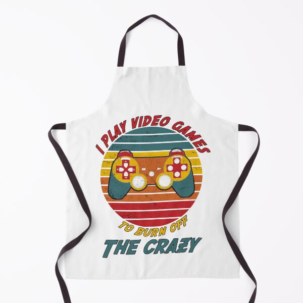 Item preview, I play video games to burn off the crazy, burn off the crazy design designed and sold by HazardPaay.