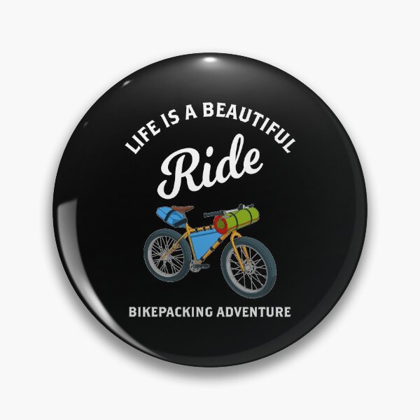 Item preview, Funny Bikepacking Bike Lovers Adventure graphic designed and sold by jakehughes2015.