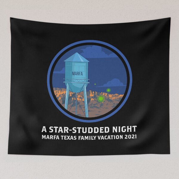 Item preview, Marfa Texas Family Vacation 2021 Star-Studded Marfa Lights design designed and sold by jakehughes2015.