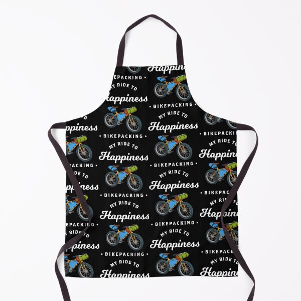 Item preview, Funny Bike Lovers Bikepacking Happiness design designed and sold by jakehughes2015.